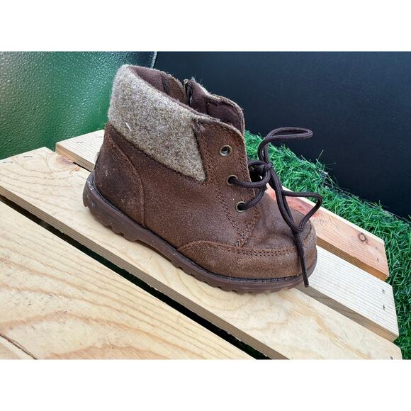 UGG-Kids Booties-Brown- Size 6T - Picture 5 of 10